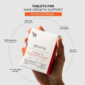 Revita®Tablets For Hair Growth uszkodzenia oksydacyjne, stany zapalne hormonalne.