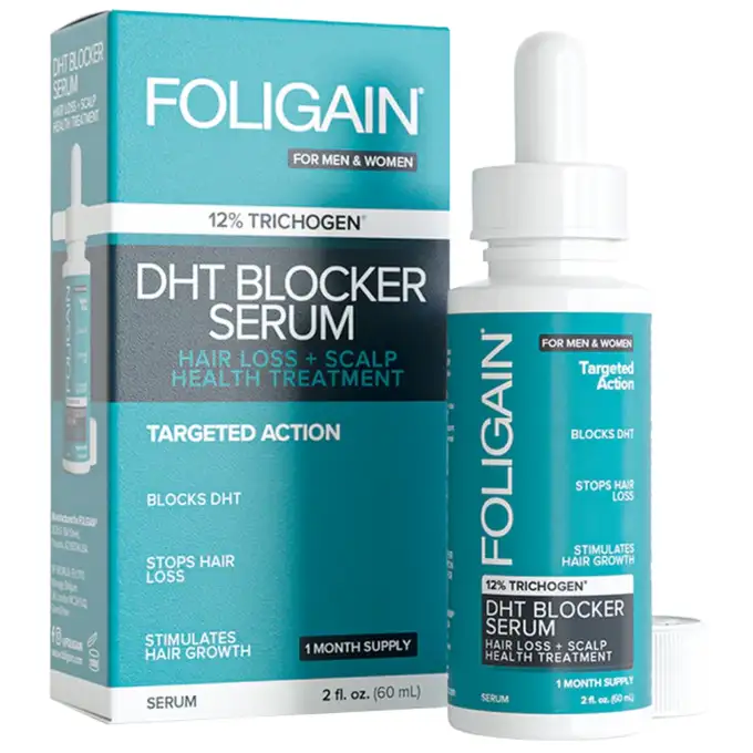 Foligain - Serum blokujące DHT wspiera odrastanie włosów z 12% Trichogen®