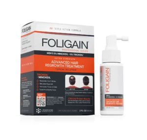 FOLIGAIN lotion na Odrost Włosów Dla Mężczyzn Minoksydyl 5% + Trioksydyl 5%