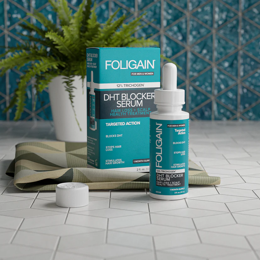 Foligain - Serum blokujące DHT wspiera odrastanie włosów z 12% Trichogen® - obrazek 4
